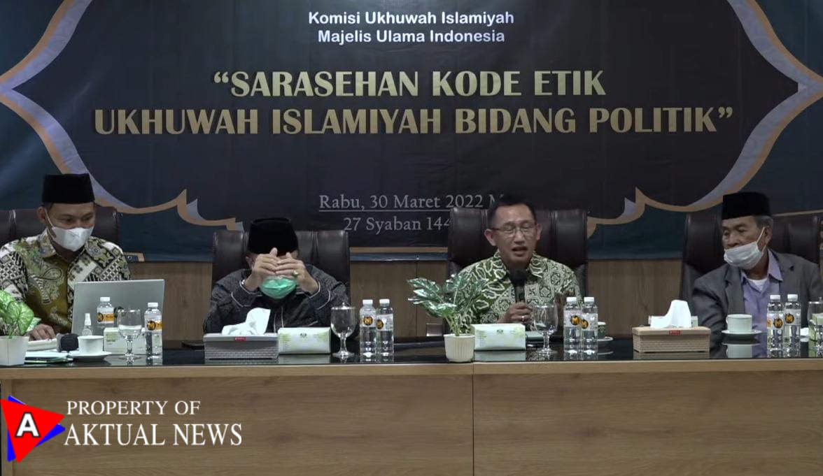 Gelar Sarasehan Nasional, KUI-MUI Bahas Kode Etik Ukhuwah Islam di Bidang Politik