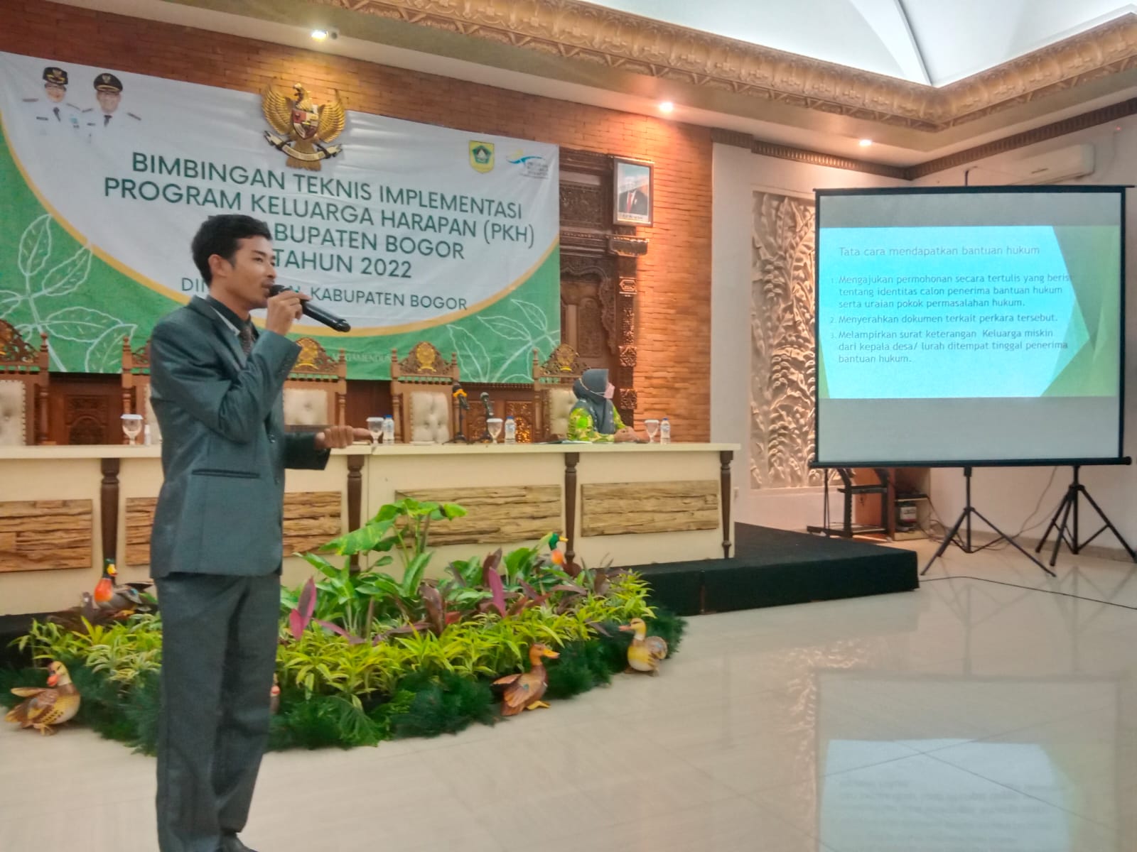 Bimbingan Teknis Implementasi Program Keluarga Harapan (PKH) Di Kabupaten Bogor Tahun 2022 Dinas Sosial Kabupa