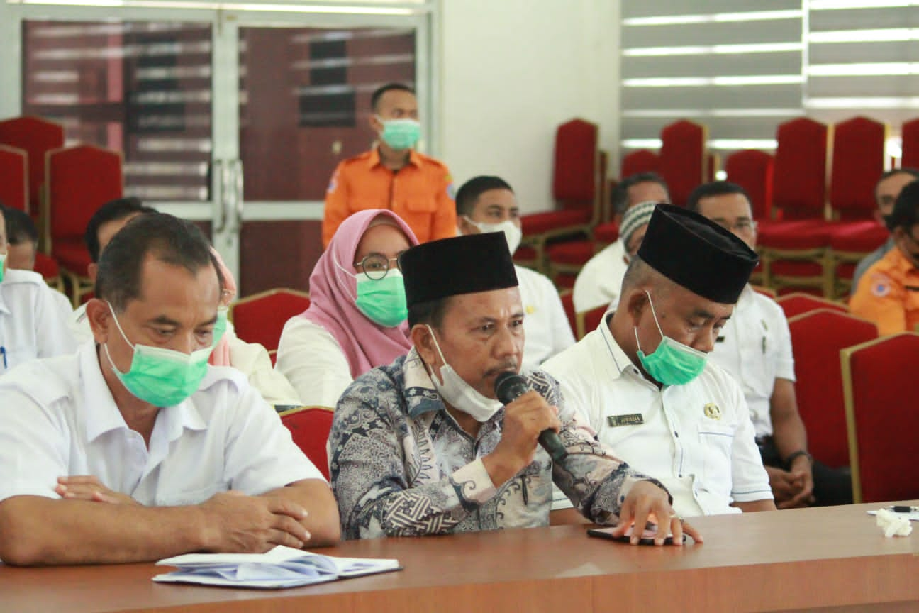 Wabup Labuhanbatu Pimpin Rapat Koordinasi Pelaksanaan Vaksinasi Covid -19