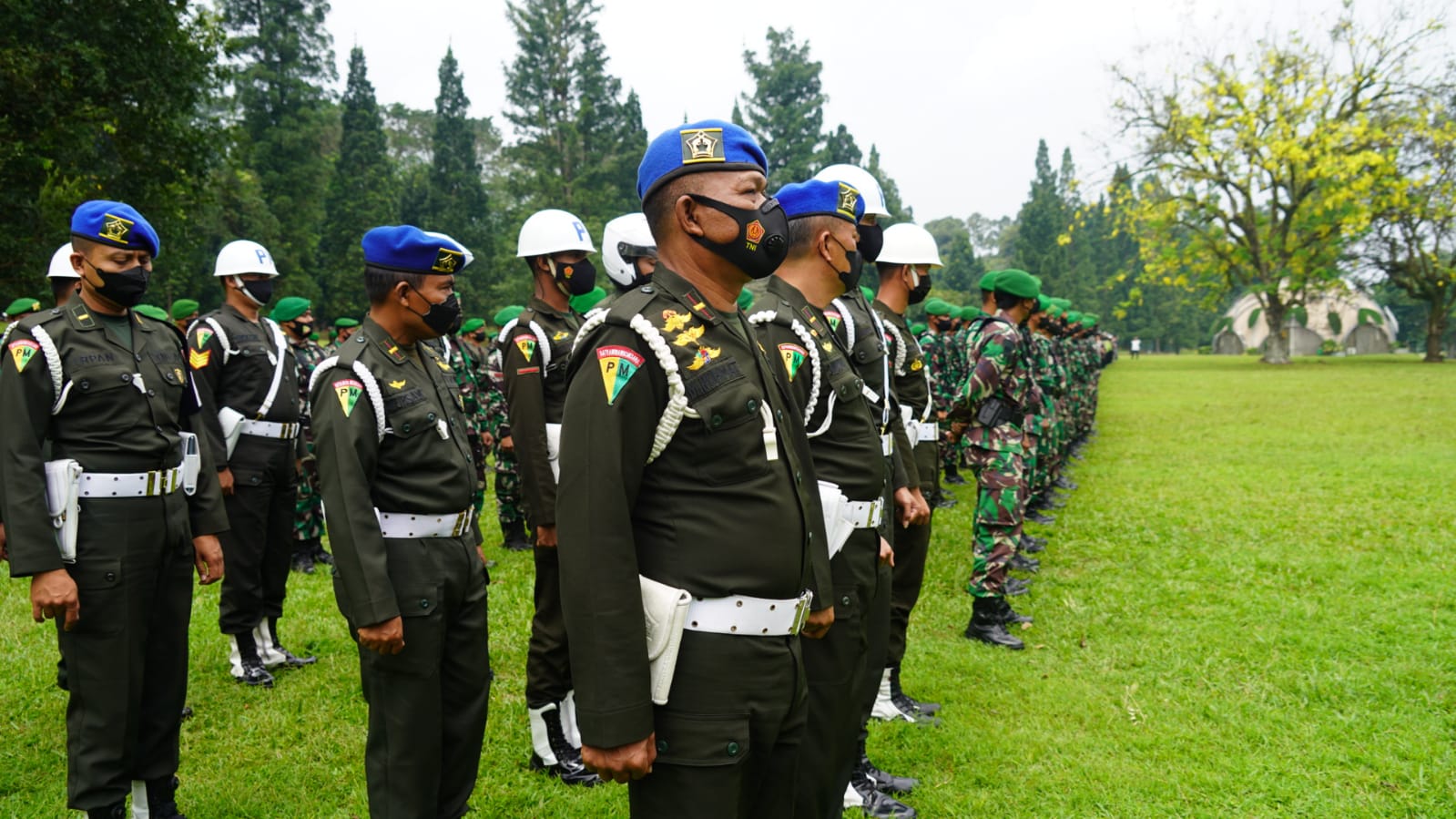 Apel Gabungan Dalam Rangka Pengamanan Aksi Unjuk Rasa Himpunan Mahasiswa Islam se-Bogor Raya