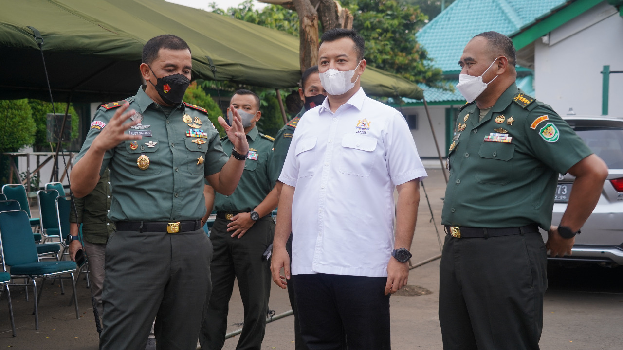 Memasuki Hari ke 10 Ramadhan, Korem 061/SK Gelar Dapur Ramadhan Keliling