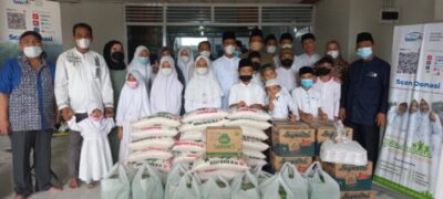 PUD Pasar Medan Serahkan 310 Kg Beras dan Menu Berbuka Puasa ke Rumah Yatim