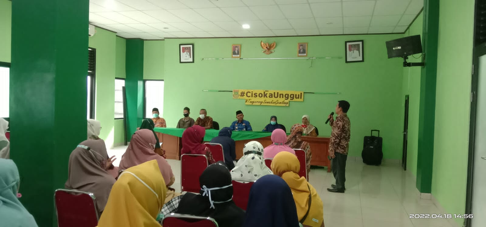 BMPS, Pengurus Yayasan dan Kepala Sekolah Madrasah Apresiasi Camat Cisoka