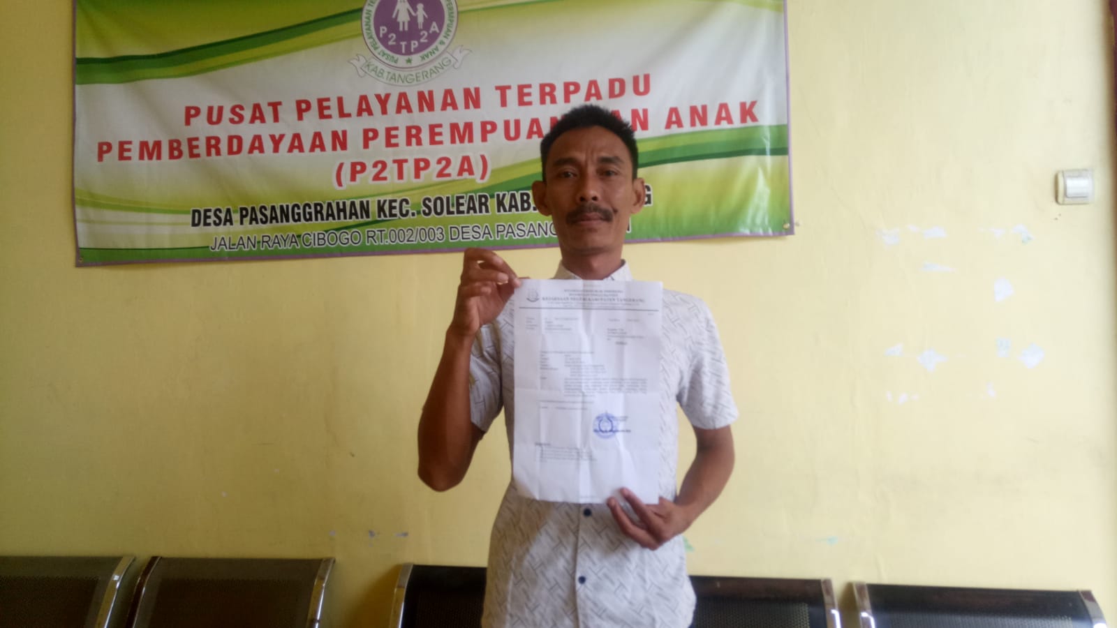 Supriyanto Kecewa Terkait Surat Permintaan Keterangan Dari Kejari Kab, Tangerang