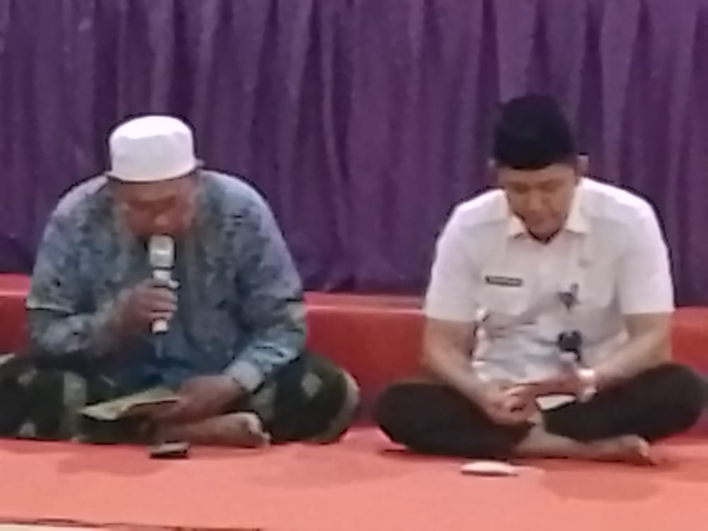 Camat Jayanti dan MUI Kecamatan selenggarakan Peringatan Nuzulul Qur’an 1443 H