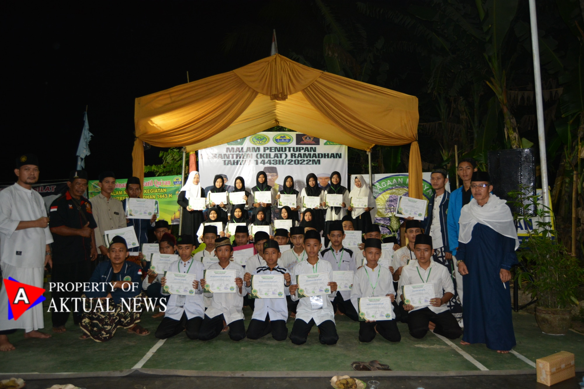 Majlis Dzikir Hadadan Gelar Malam Inagurasi Penutupan Pesantren Kilat Ramadhan 1443 H/2022 dengan Sukses