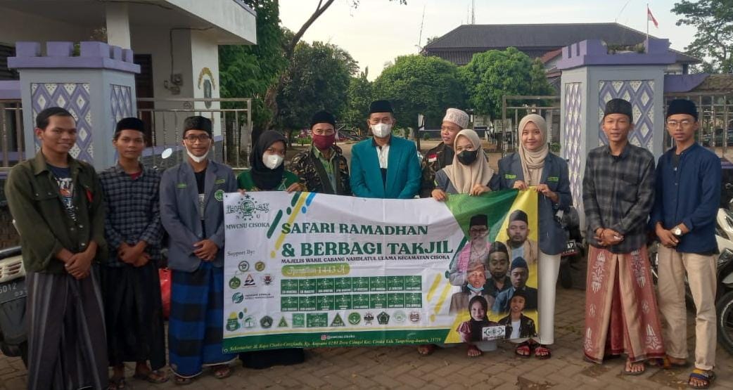 Camat Cisoka dan keluarga Besar NU Mengadakan Safari Ramadhan