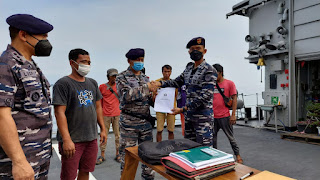 TNI Angkatan Laut Kembali Menangkap Kapal Bermuatan Nikel Ilegal