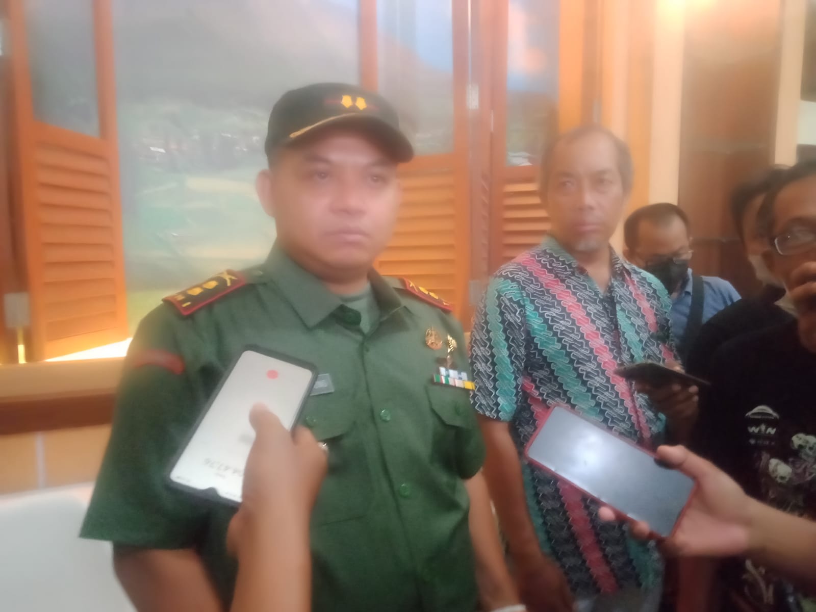 Bersama TMMD Sengkuyung di Desa Jatiwarno Sekaligus Canangkan Desa Pancasila