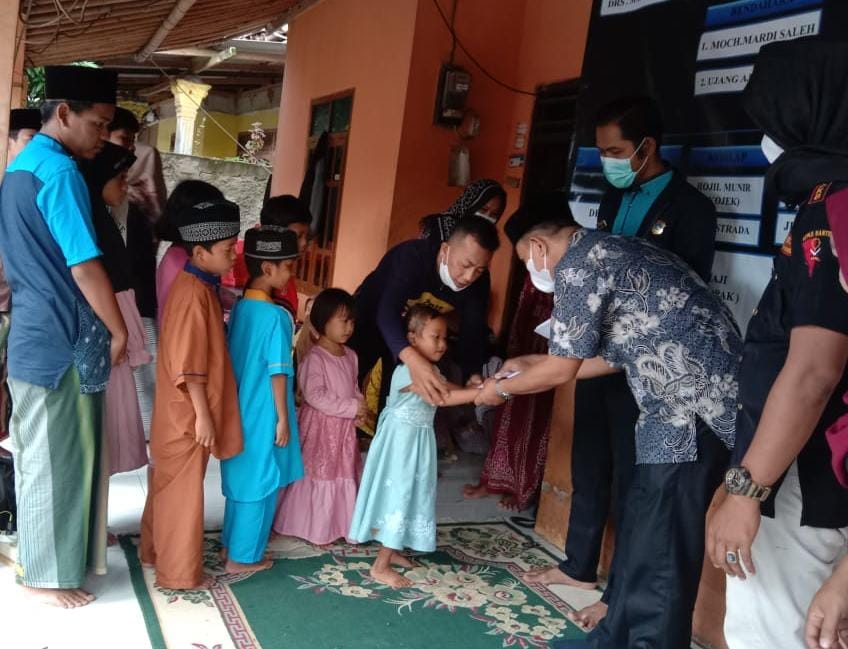 Ormas BPPKB se-Kecamatan Cisoka Beserta Tim Media Center Cisoka ( MCC ), Adakan Acara Santun Anak Yatim Piatu 