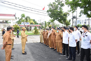 Hari Pertama Kerja Pasca Libur Lebaran, ASN Pemkab Sergai 98 Persen Hadir