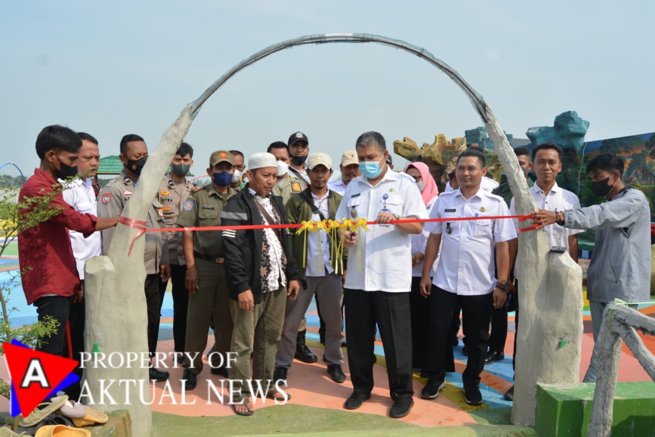 Camat Kemiri dan Kades Karang Anyar Mensupport Adanya Wisata Kolam Renang Mediaterania Karang Anyar di Wilayah