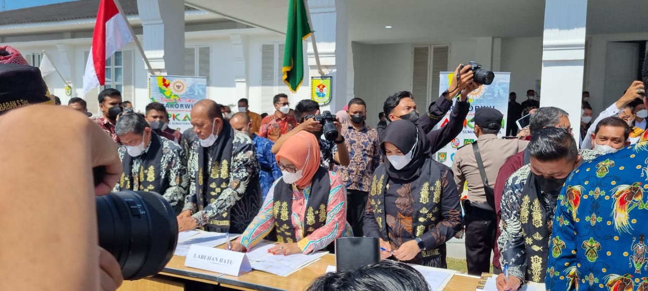 Wakil Bupati Labuhanbatu Ikuti Rakorwil APKASI Sumatera Utara