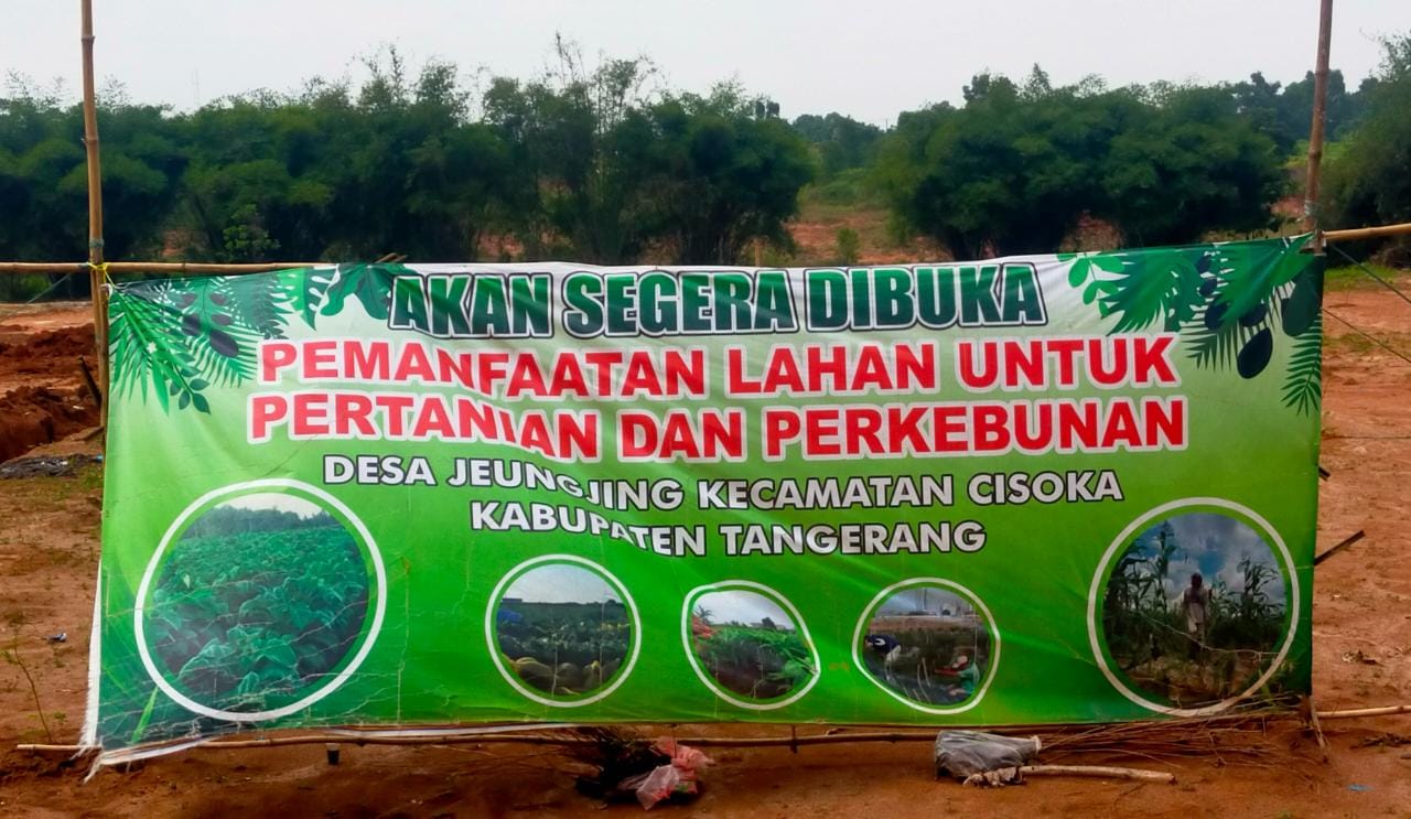 Di Desa Jengjing Tanah Liar yang Belum Tahu Pemiliknya Disulap Jadi Lahan Produktif Perkebunan