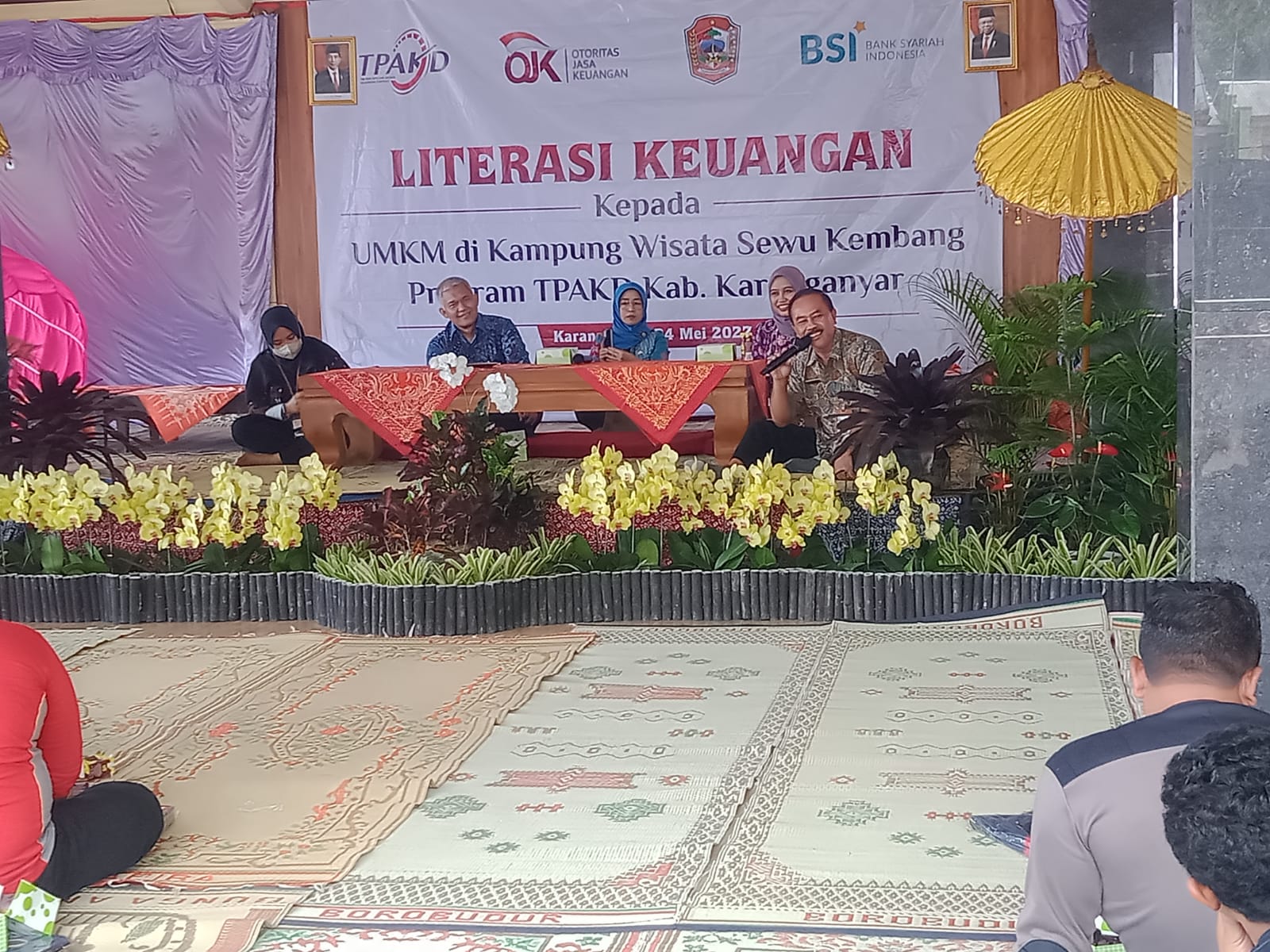 Perekonomian Pemerintah Kabupaten Karanganyar Menggandeng BSI dan OJK, untuk Memberikan Literasi Keuangan kepa