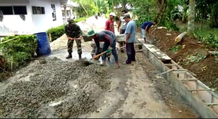 Koramil Purba Bangun Terus Lakukan Kegiatan Untuk Bantu Masyarakat di Wilayahnya