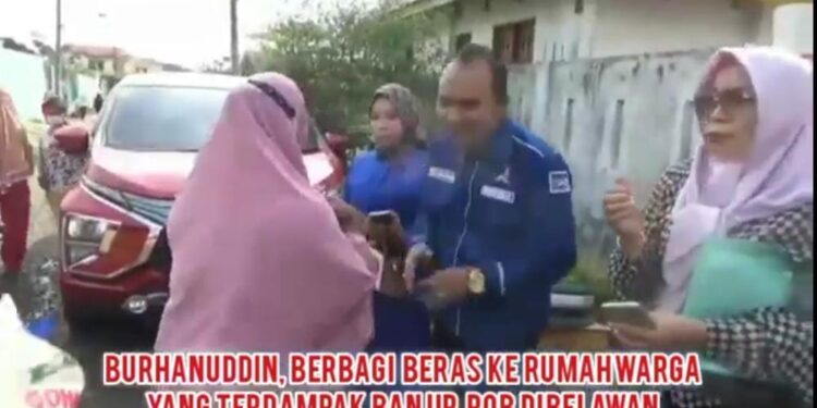 Burhanuddin Merasa Terpanggil Bantu Korban Rob Belawan