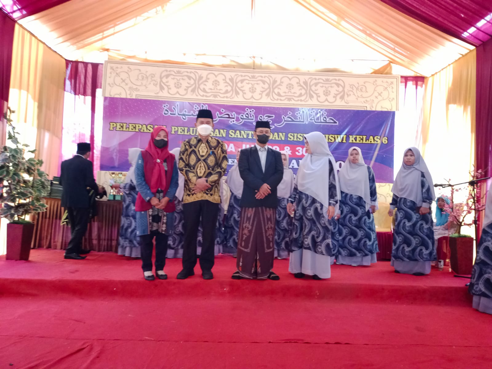 Camat Cisoka Hadiri Wisuda Peserta Didik di Ponpes Al-Istiqra dan Yayasan Nurul Huda