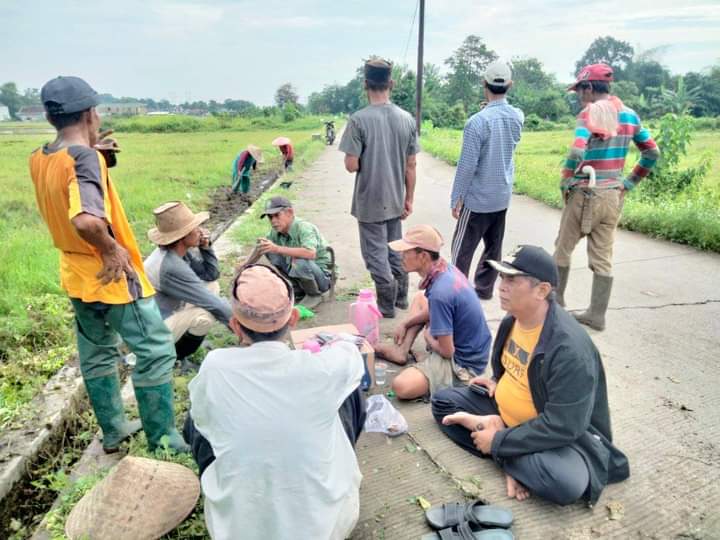 Sistem drainase untuk keperluan Petani jadi prioritas Pemerintahan desa Pangkat ke depan