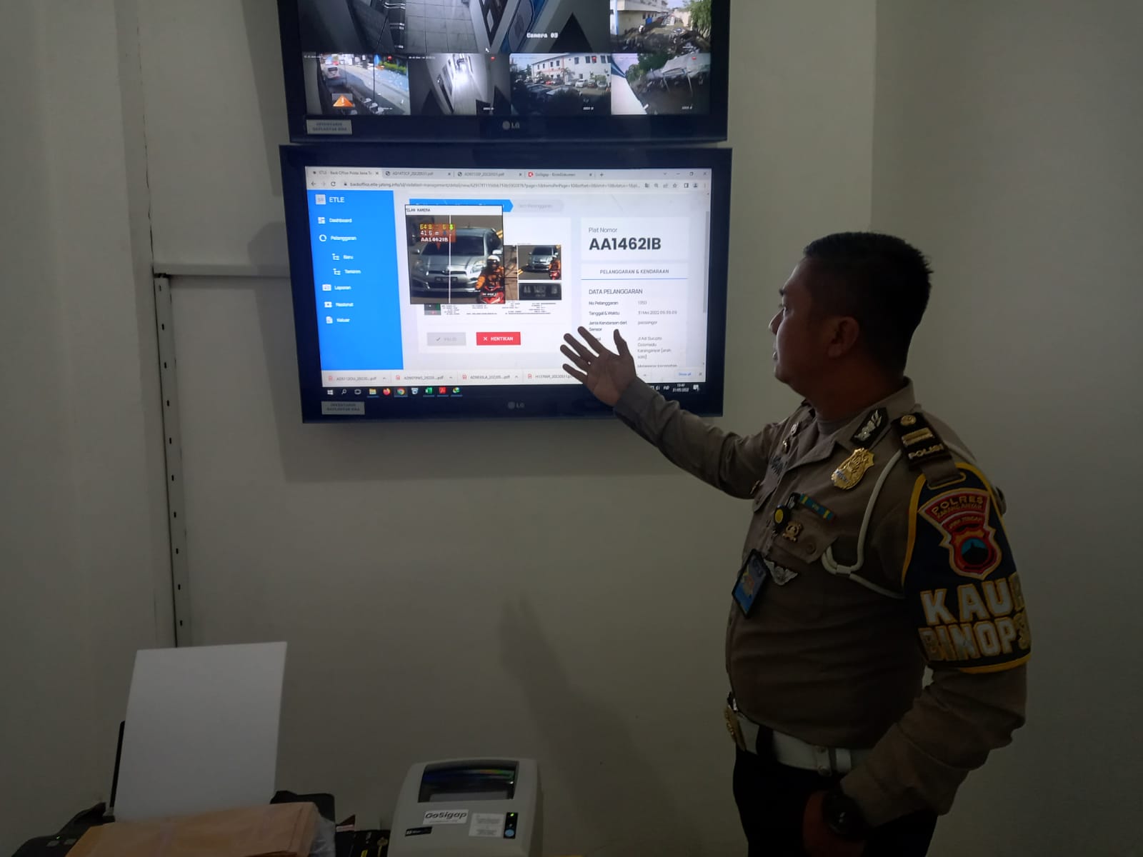 Satlantas Polres Karanganyar Akan Pantau Melalui Digital secara Detail untuk Pengendara Kendaraan Bermotor dan