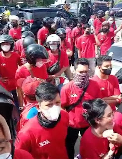 Didemo Ratusan Pekerja Dinilai PHK Semena-mena, Ace Hardware Juanda Medan