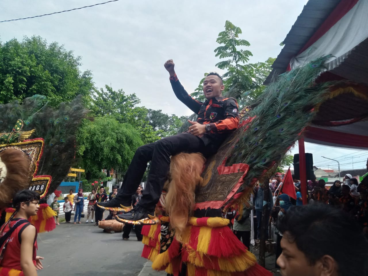 Diharlah Pancasila, MPC Pemuda Pancasila Karanganyar Mengadakan Parade Kebangsaan