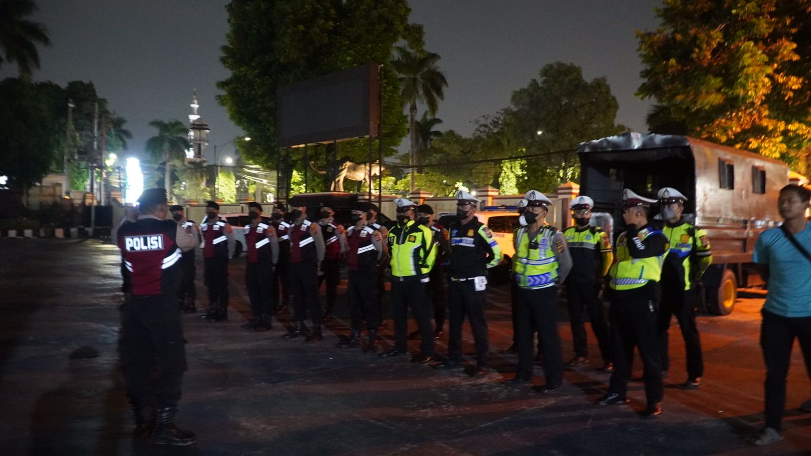 Patroli KRYD Polres Bogor Sampaikan Himbauan Kamtibmas dan Ingatkan Tentang Prokes