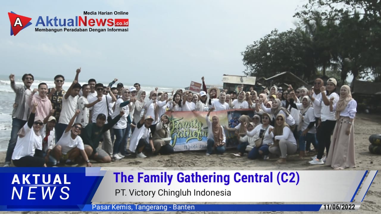 Acara Family Gathering Karyawan PT. VCI (C2) di Pantai Anyer Berjalan Lancar dan Sukses