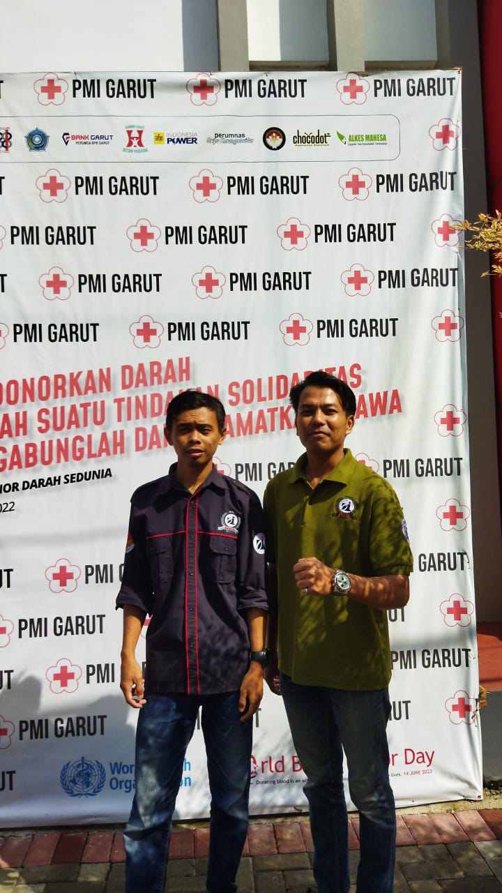 Peringati Hari Donor Darah, Badan Pengurus Kelompok Oi BENTO Kabupaten Garut Menggelar Kegiatan Donor Darah