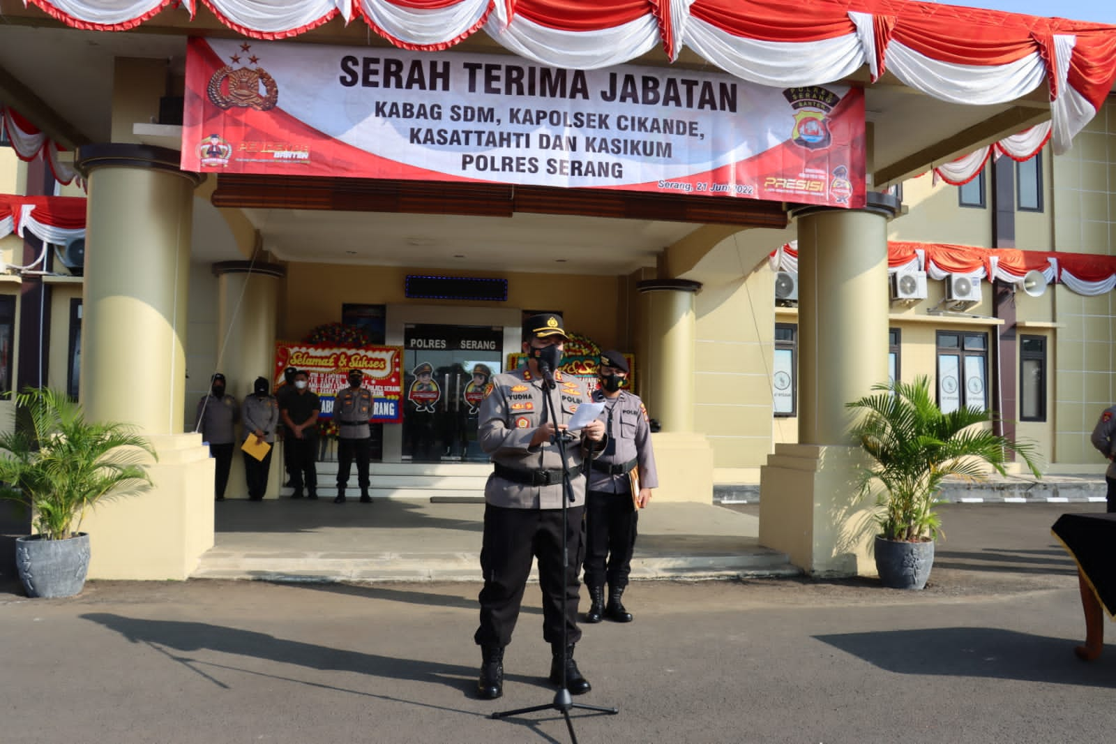 Kabag SDM dan Sejumlah Kapolsek Jajaran di Polres Serang Diganti, Ini yang Disampaikan Kapolres Serang