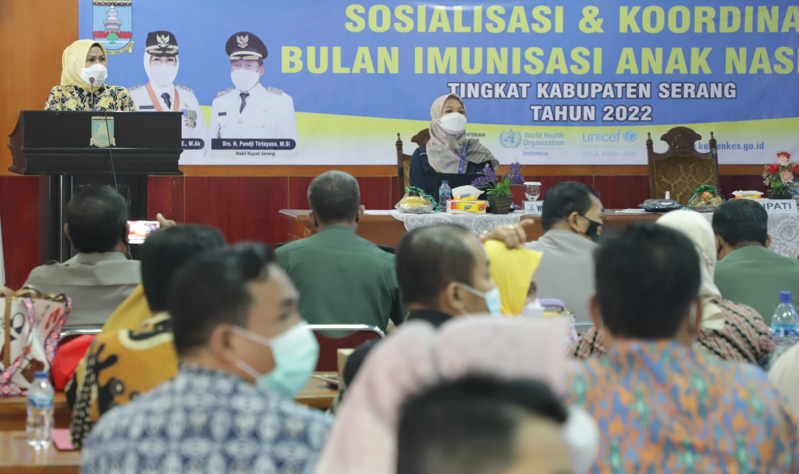 Bupati Serang Gencarkan Imunisasi Pada Anak