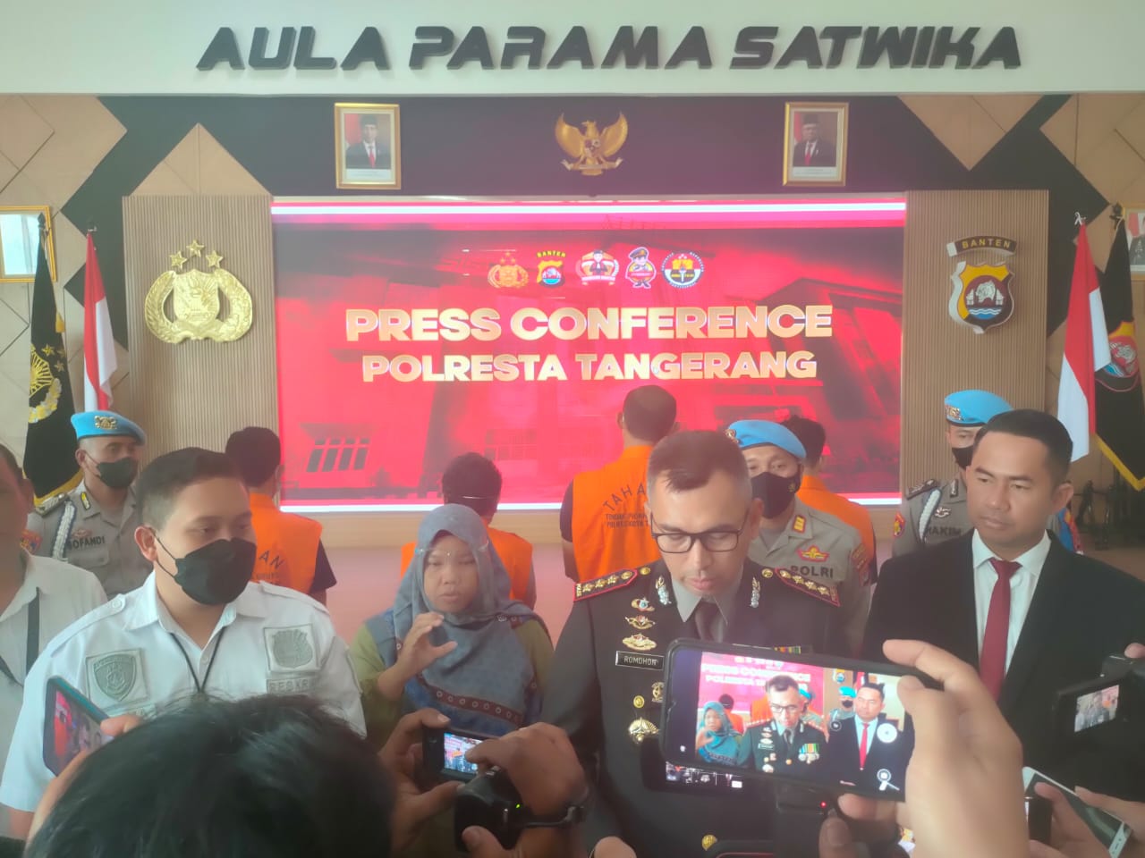 4 Tersangka Kasus Pungli PTSL Diamankan Polresta Tangerang