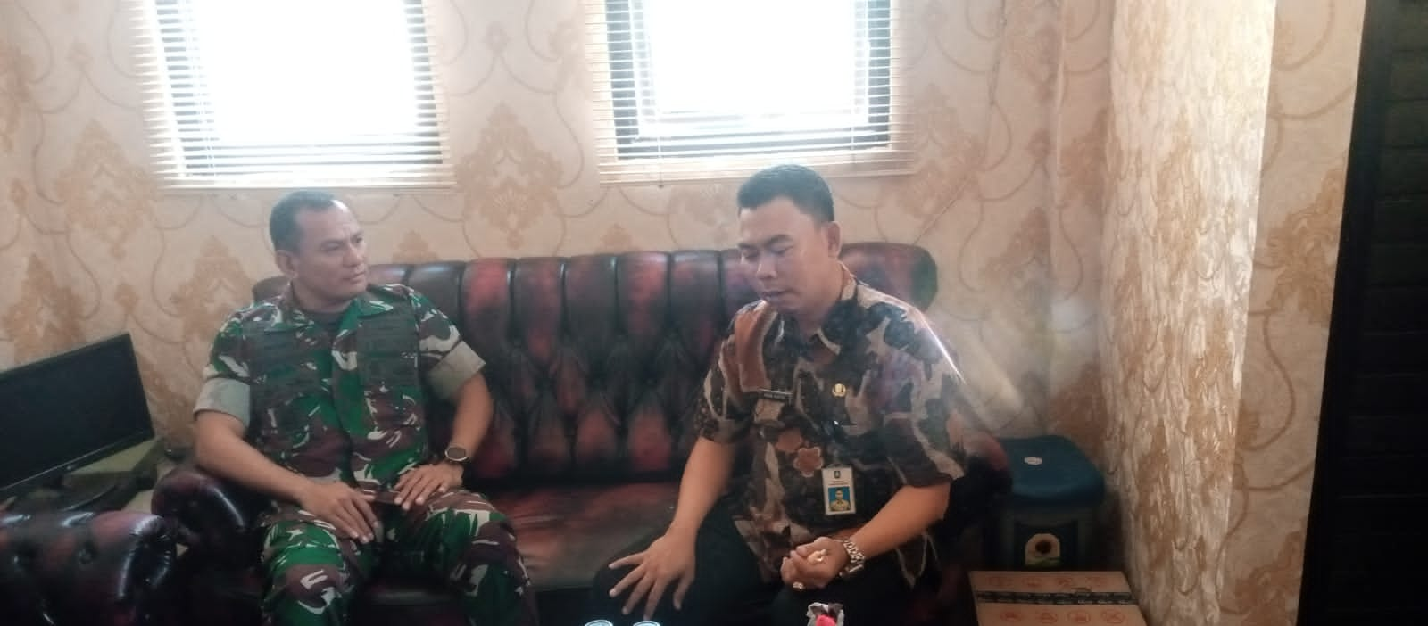 Camat Kibin Menyambut Baik dan Mengapresiasi Kunjungan Danramil Cikande