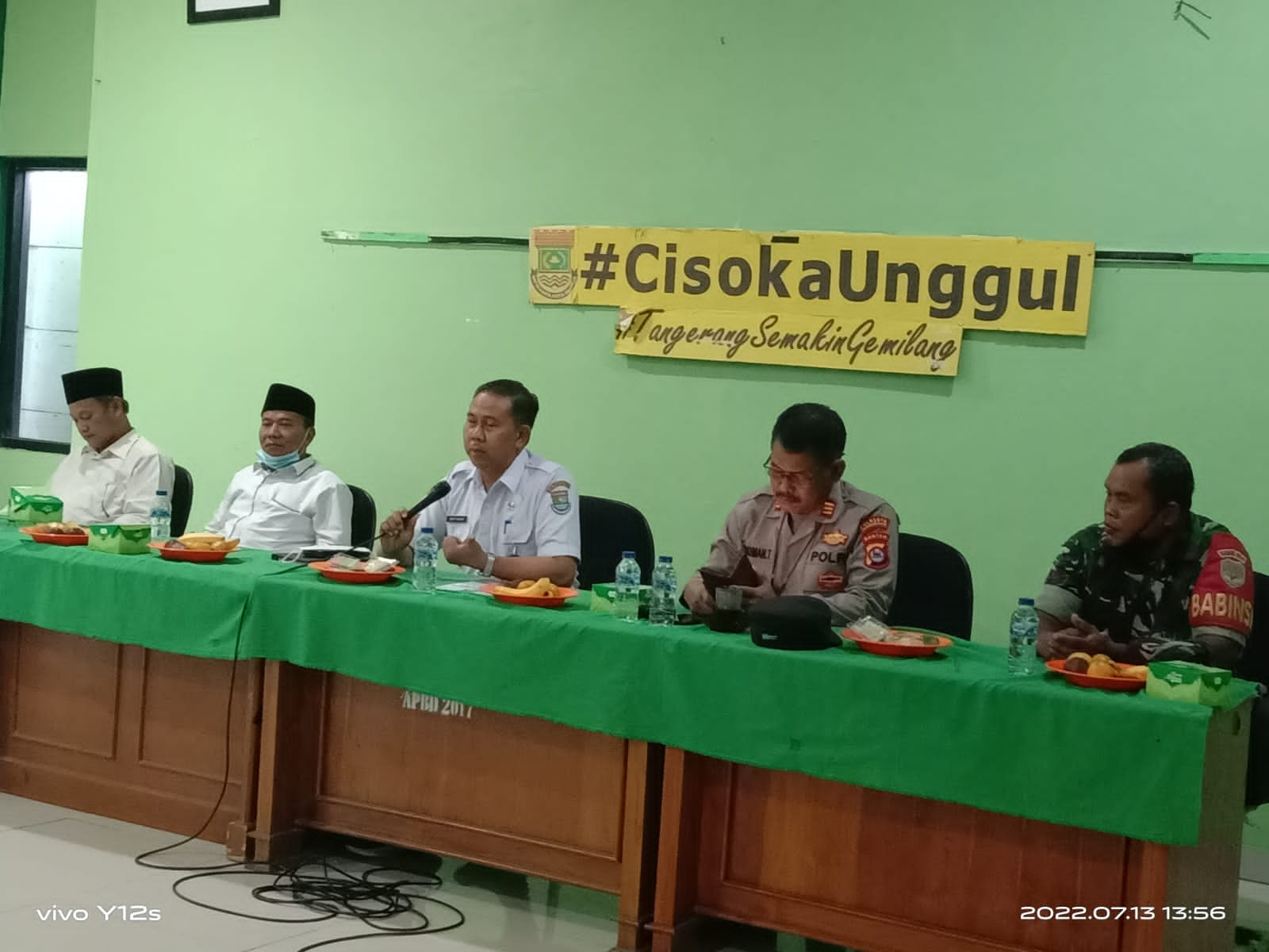 Camat Cisoka Pimpin Rapat Persiapan Peringatan Hut Ke-77 Kemerdekaan Ri Tahun 2022