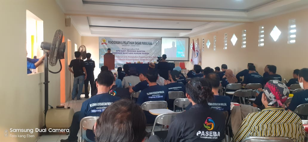 Pendidikan dan Pelatihan Dasar Paralegal LBH Paseba Berjalan Sukses