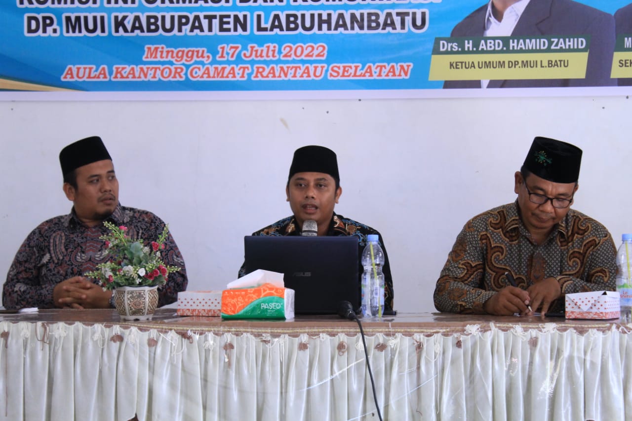 Plt. Dinas Kominfo isi Narsum di Pelatihan Jurnalistik Islami