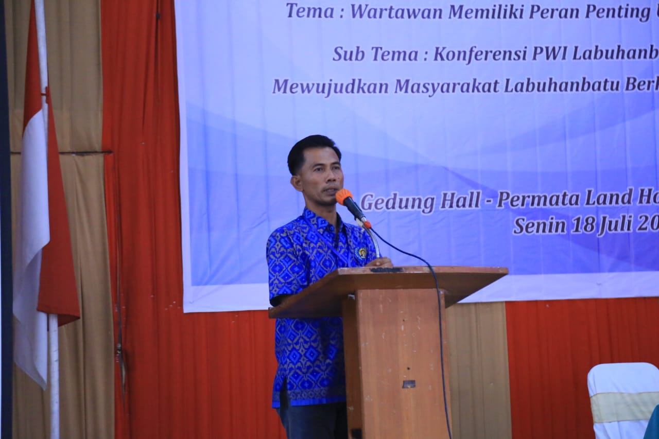 Plt.Kadiskominfo Tutup Konferensi PWI Labuhanbatu