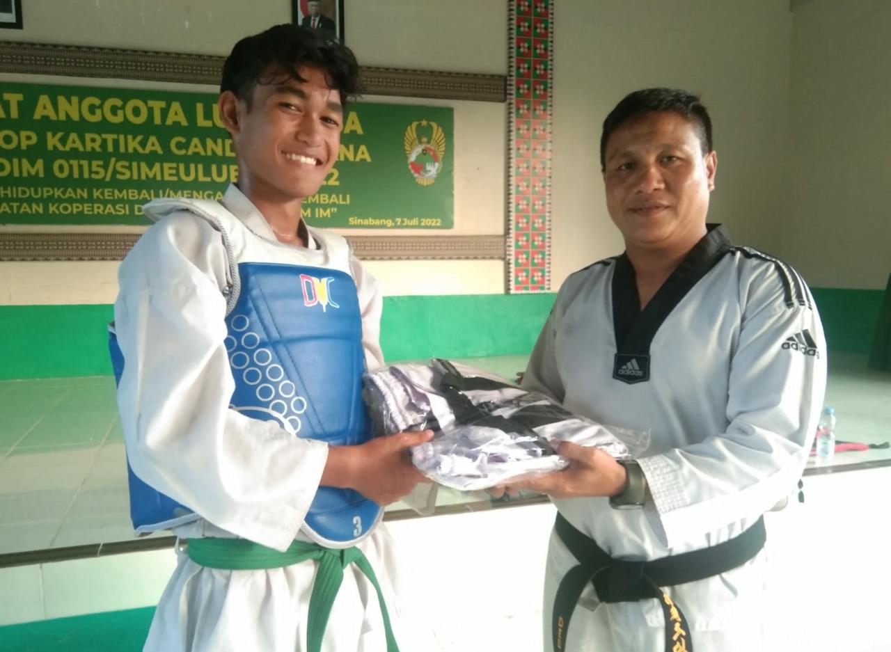 Atlit Taekwondo Simeulue Raih Dua mendali Perunggu pada Popda Aceh barat