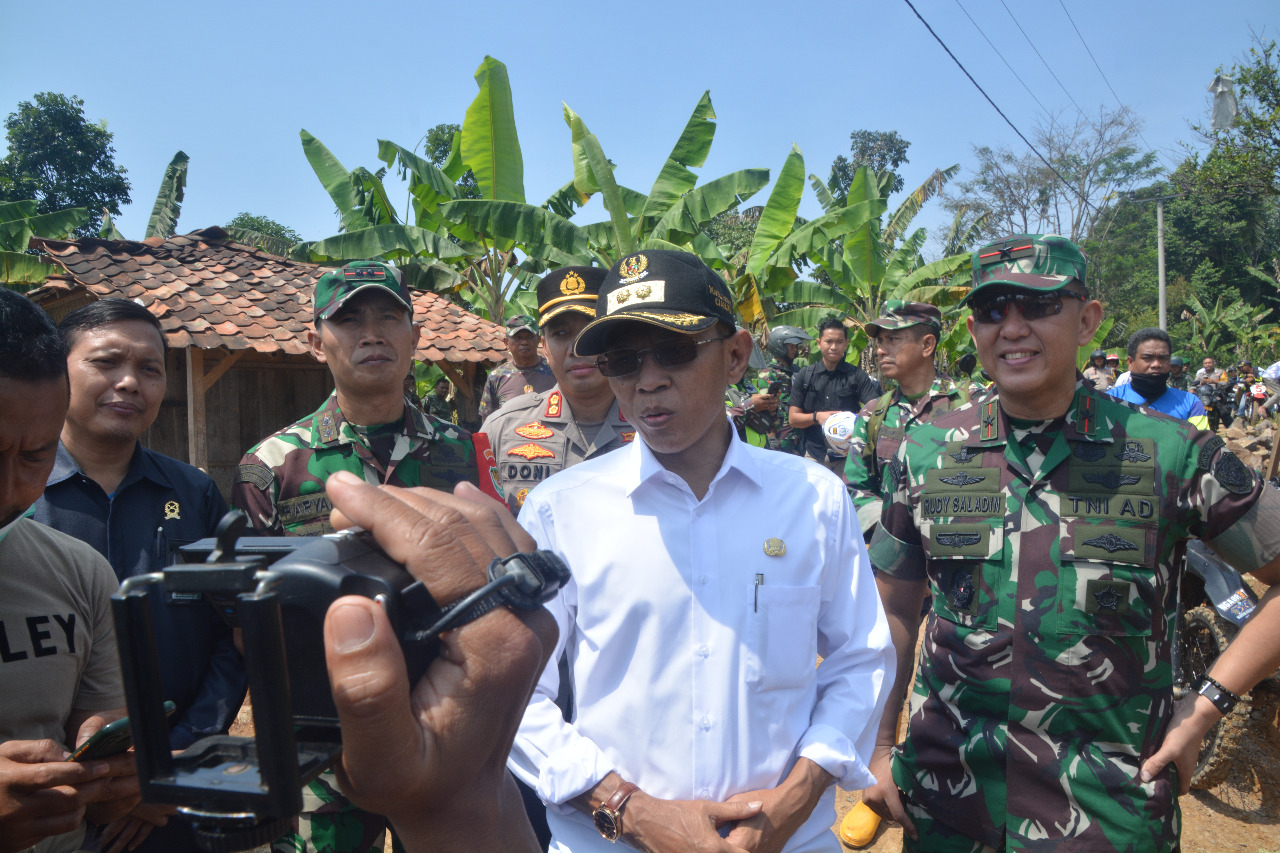 Danrem 061/SK Hadiri pembukaan TMMD ke 114 Tahun Anggaran 2022