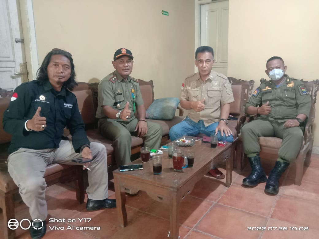 Demi Tercapainya Wilayah Yang Kondusif, Satpol-PP Cikupa Tinjau Langsung Desa Sukadami