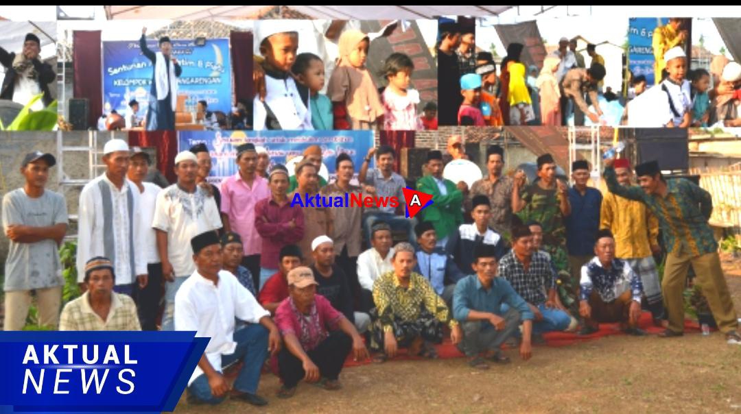 Harunya Suasana Santunan Yatim Piatu di Desa Pengarengan Rajeg, Tangerang