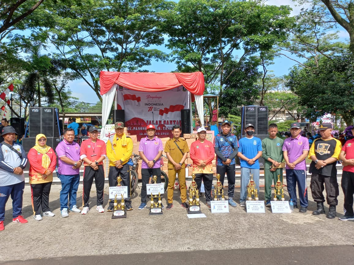 Meriahkan HUT RI ke 77 Kecamatan Panongan Gelar Berbagai Perlombaan dan Pameran UMKM