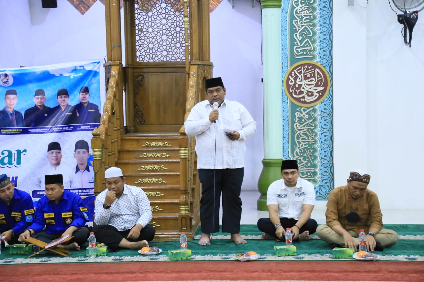 Hadiri Tabligh Akbar, Zaid: Jangan Pernah Bosan Membuat Kegiatan Keagamaan