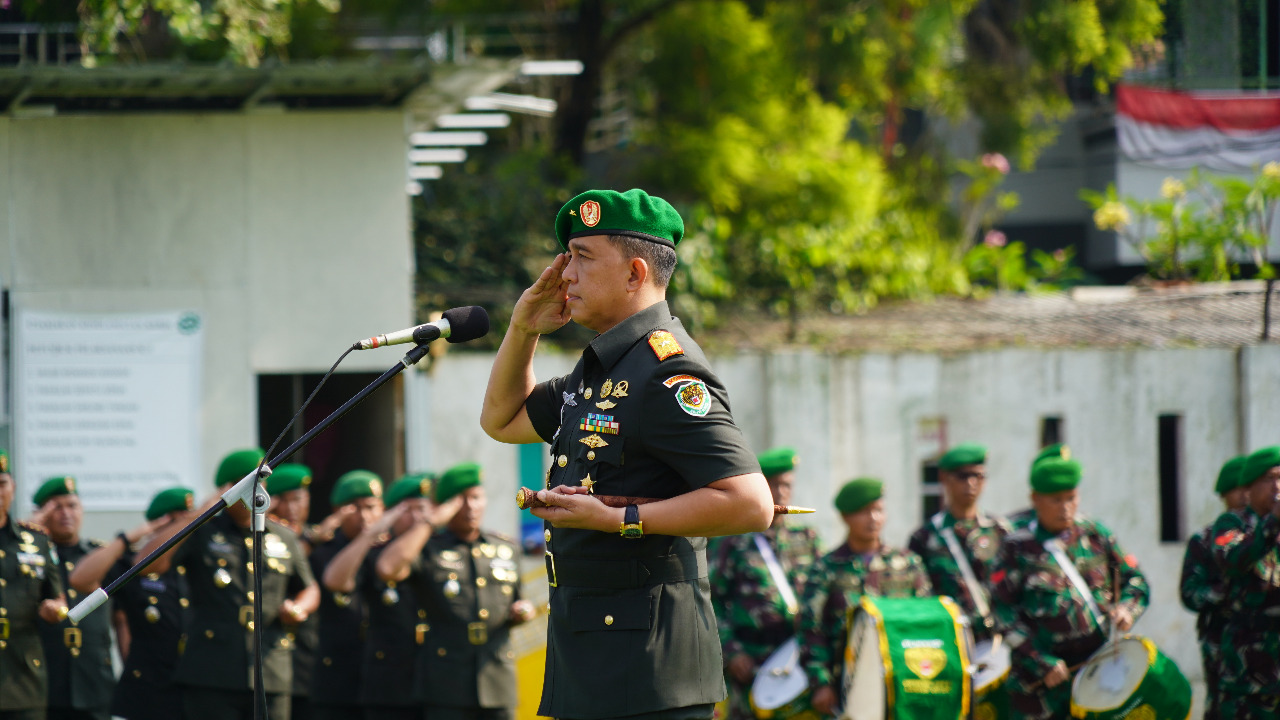 Danrem 061/Sk Brigjen TNI Rudy Saladin, MA Memimpin Ziarah Rombongan ke TMP Dreded Kota Bogor