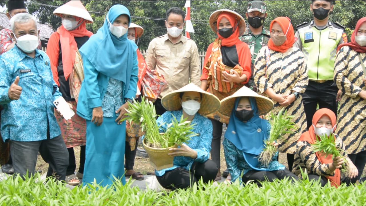 Kegiatan Bina Wilayah di Desa Tegal Kunir Kidul, dihadiri Ketua TP PKK Kabupaten Tangerang