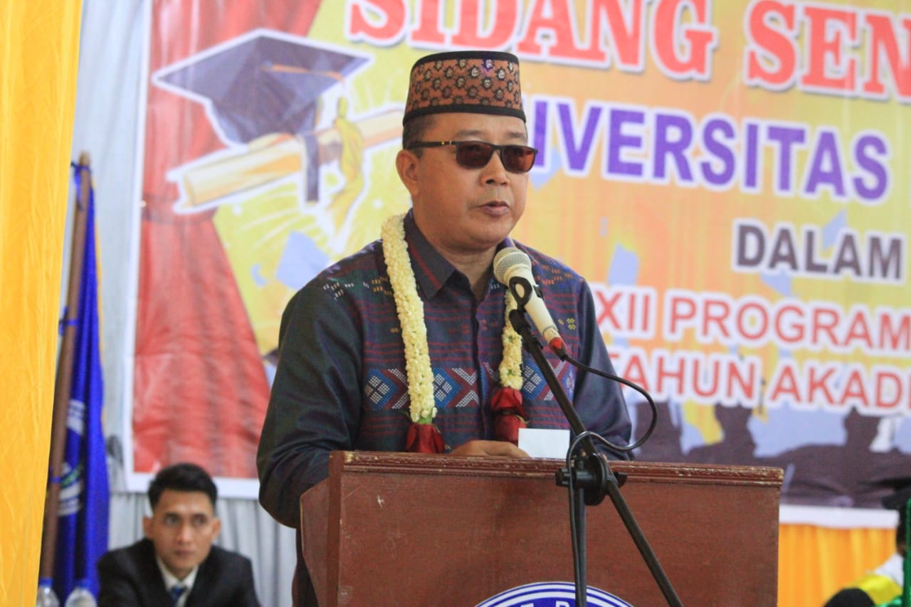 Drs. Ikramsyah Ajak Wisudawan ULB untuk Membolo Labuhanbatu