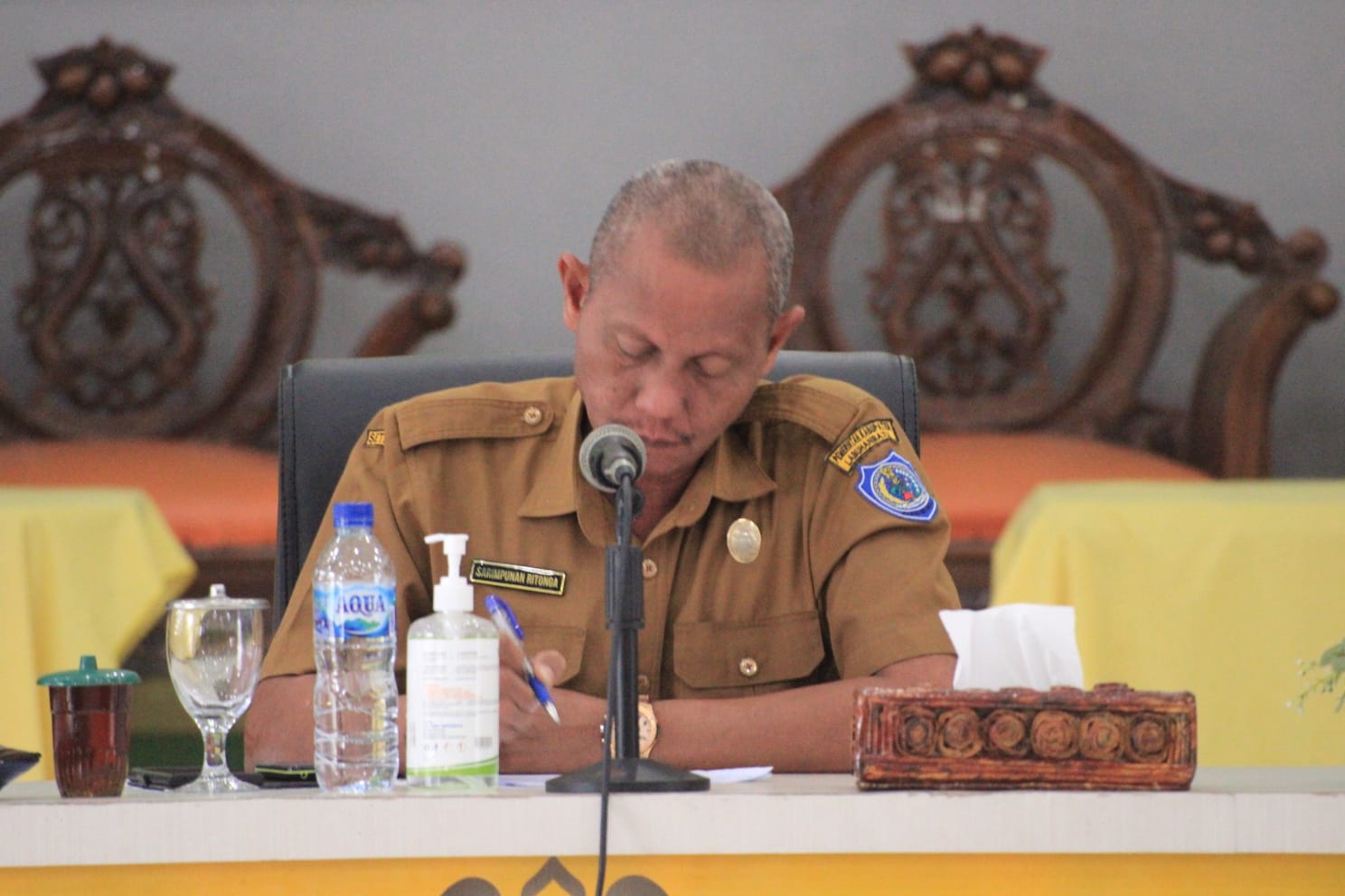 Persiapan Pilkades, Asisten I : Harus berjalan Aman dan Kondusif