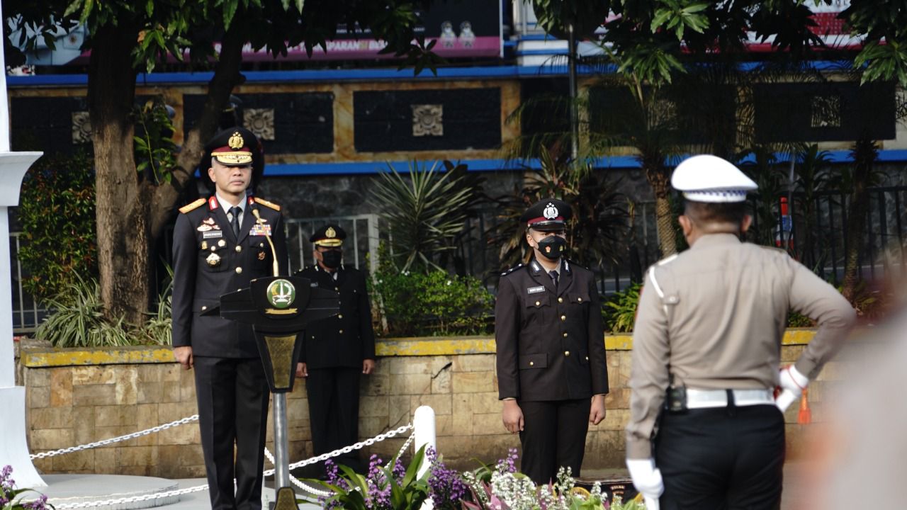 Wakapolda Metro Jaya Pimpin Upacara Peringatan Hari Kesaktian Pancasila