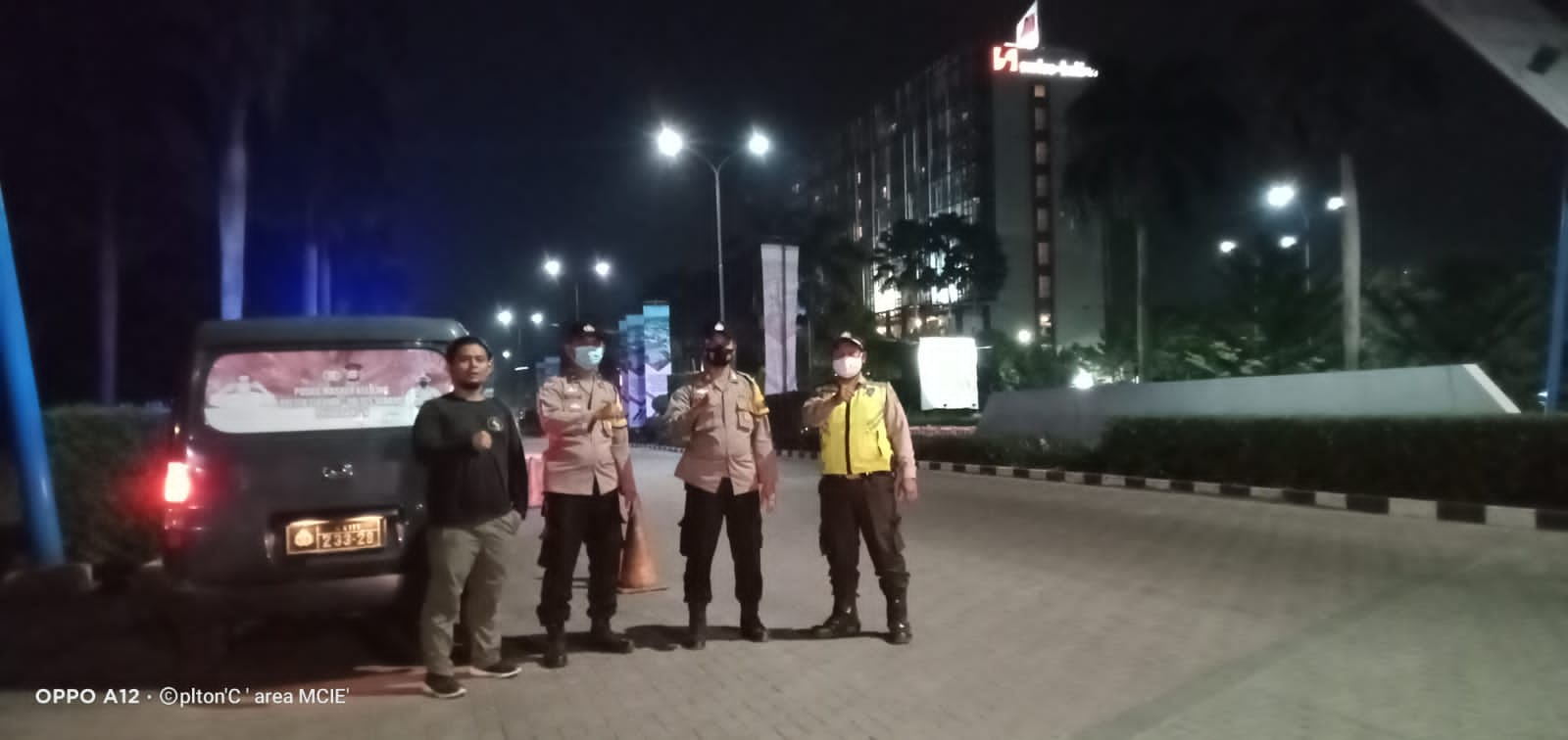 Cegah Gangguan Kamtibmas, Polsek Cikande Gelar Patroli Malam