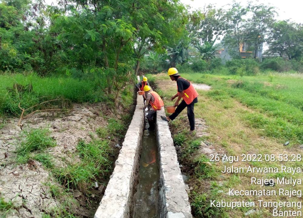 Warga Perumahan Nuansa, Apresiasi Pembangunan Drainase Guna Menampung Kebanjiran    